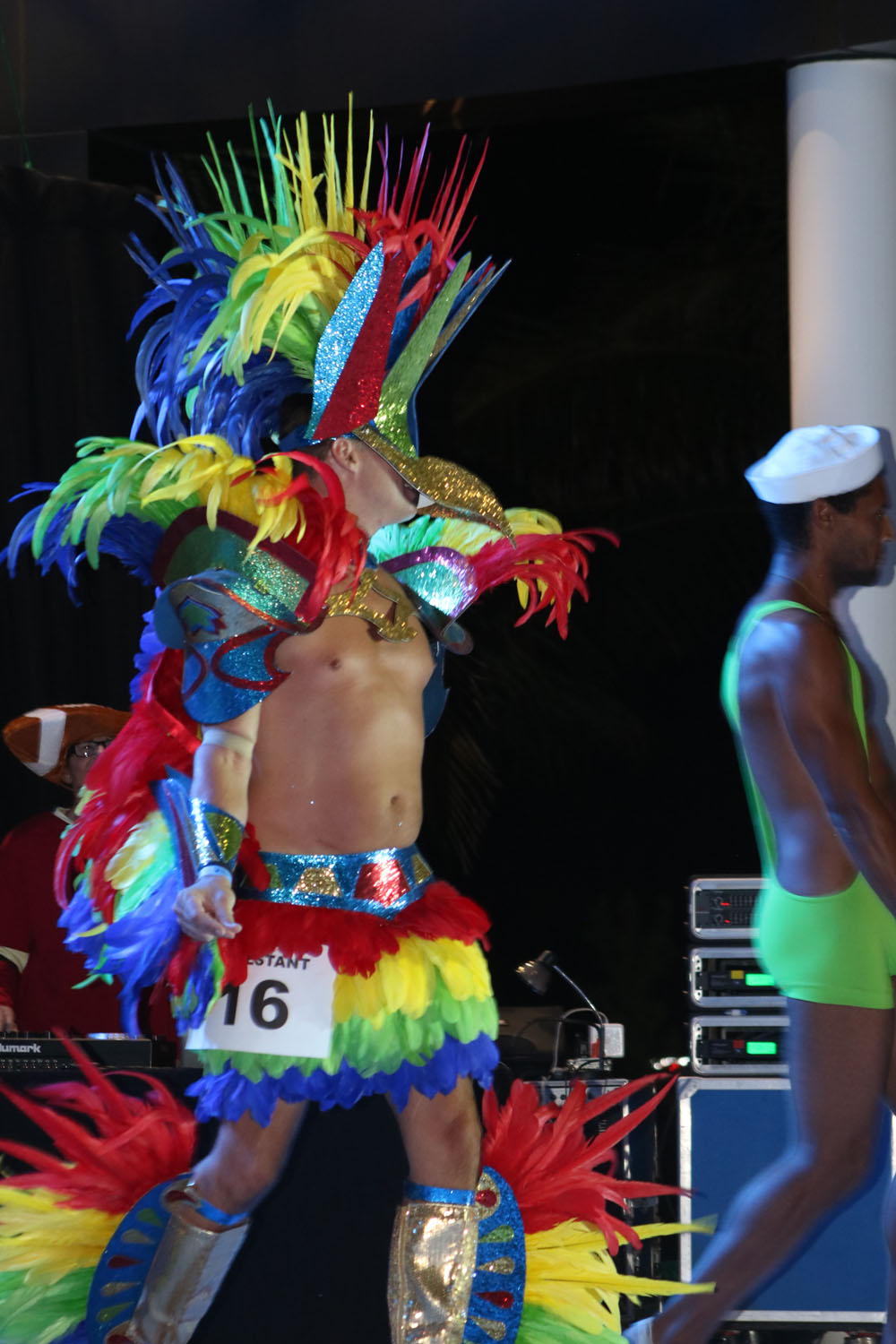 Headdress Ball 2018 photo - Duval Street, Key West